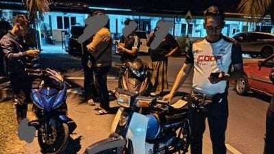 飙车族午夜扰人清梦 警方展开取缔开出19张罚单