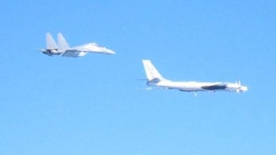 中俄军机进入韩防空识别区 韩国提出严正抗议