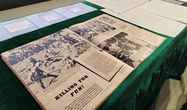 中国公布最新日军南京大屠杀文物史料 还原历史有力反击日本右翼