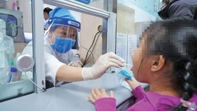 中国流感疫情整体处于高流行水平 京城幼园几乎“全军覆没”