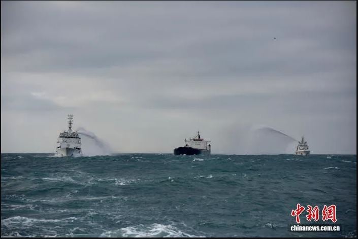 中首度在台湾浅滩海域举行演练 台媒:凸显台海紧张局势