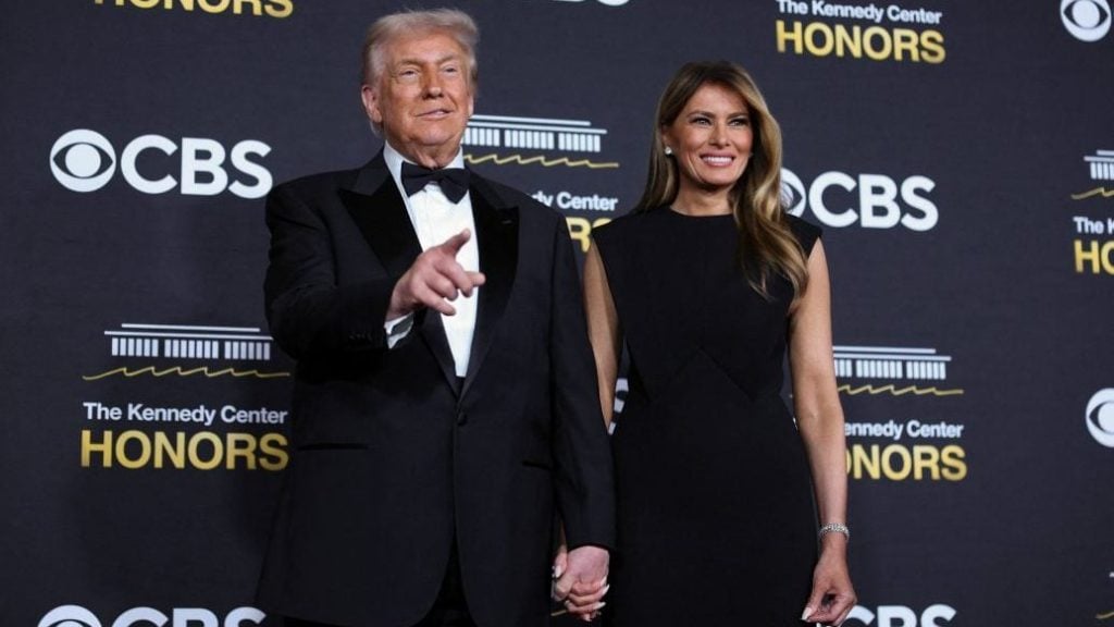 主持肯尼迪中心荣誉奖颁奖　特朗普锋头盖过得主  牢控该机构