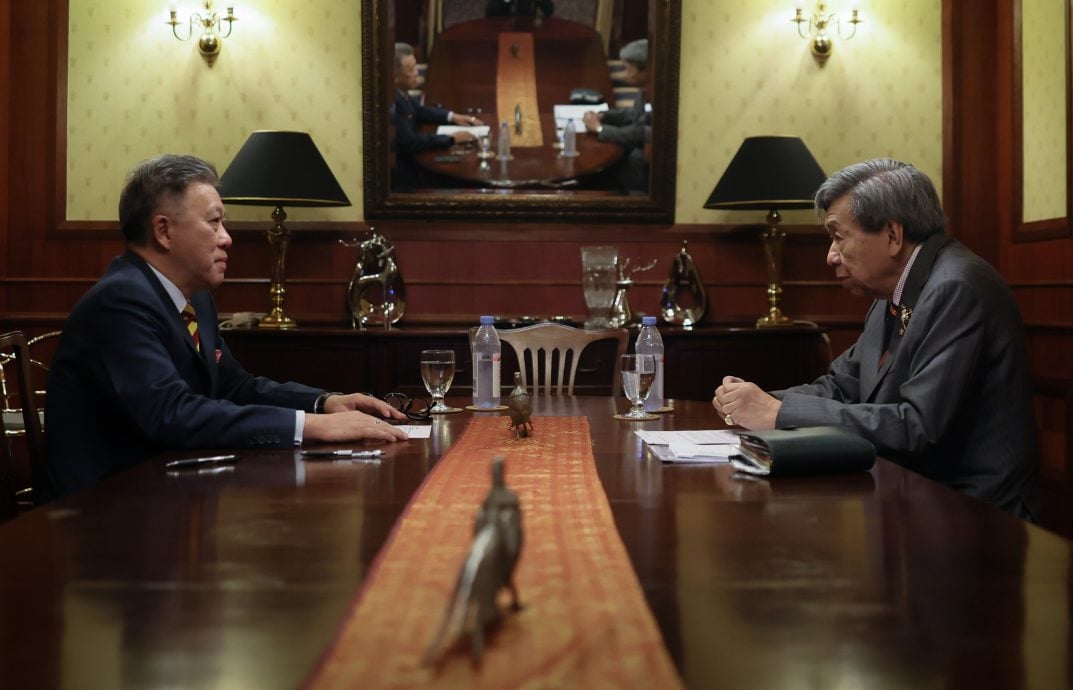 主文∕雪兰莪苏丹沙拉弗丁对部分州属近来强调州权