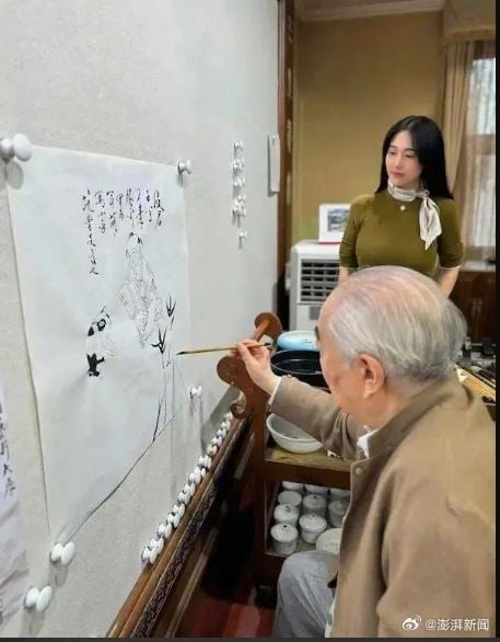 书画大师|87岁范曾自爆和嫩妻喜得独子 宣布与女儿继子断绝关系