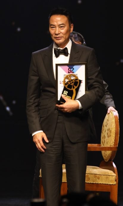 亚太影展|任达华领终身成就奖获琦琦相伴 林明祯为香港大火匿名捐款