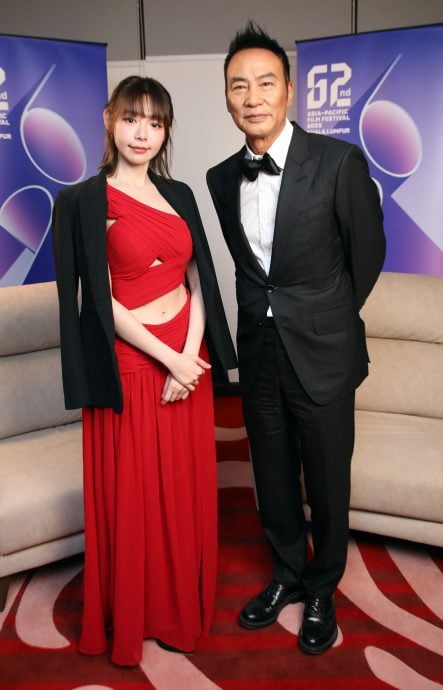 亚太影展|任达华领终身成就奖获琦琦相伴 林明祯为香港大火匿名捐款