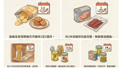 5种食品过期后仍可安全食用 但这6种绝不能吃