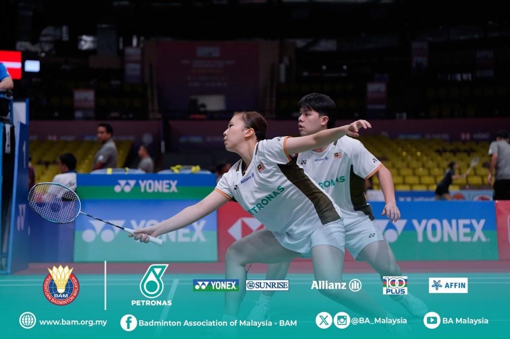 全国羽球锦标赛| 吴堇溦止步8强  双陈淘汰双吴闯混双4强