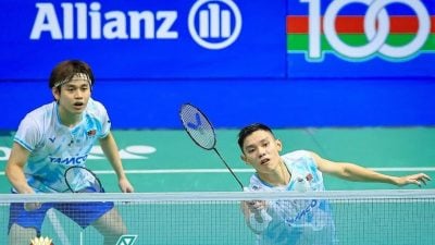 全国羽球锦标赛|  益昌大热闯男双决赛  国羽2弃将男单争霸