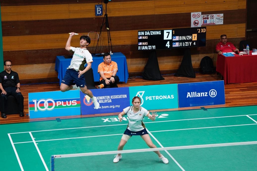 全国羽球锦标赛| 羽总双陈报到16强  吴堇溦混双开门红