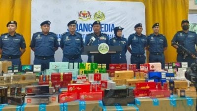 侦破3走私案  彭关税局起值逾131万物品