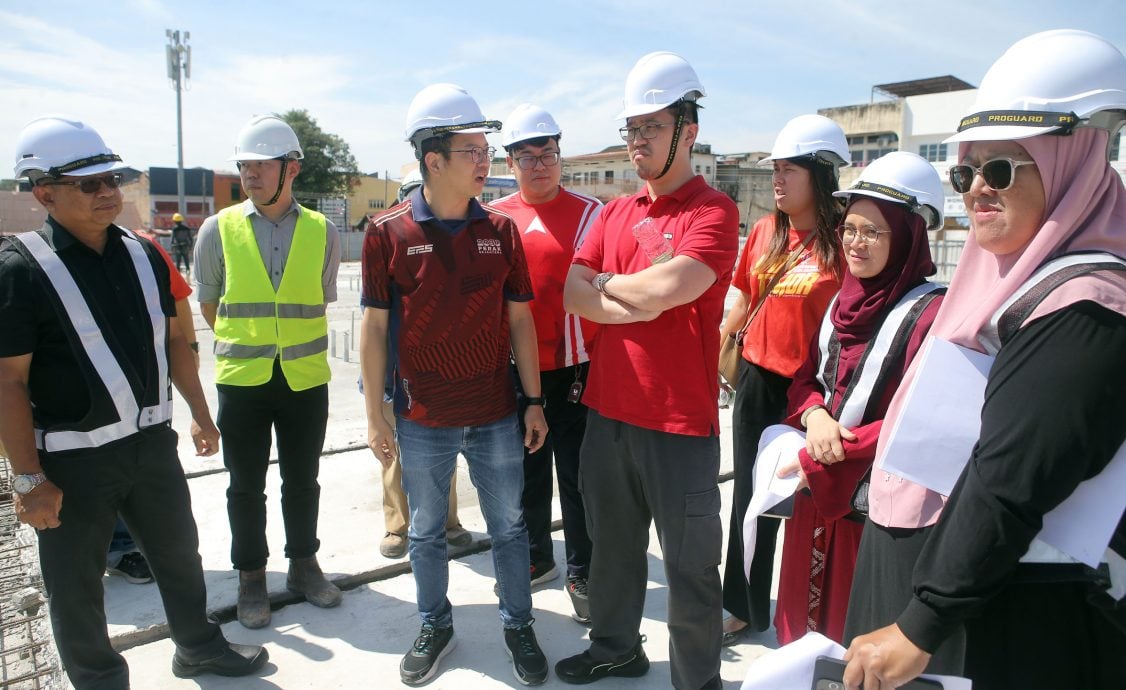 兵如港巴刹跟上工期进度 李存孝：工程已达25.8% 