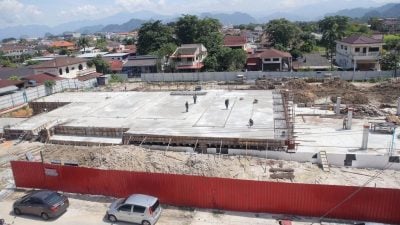 李存孝：跟上工期进度  兵如港巴刹工程达25.8%