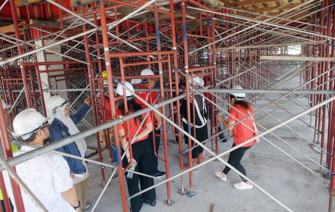 兵如港巴刹跟上工期进度 李存孝：工程已达25.8% 