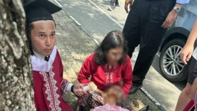 刚毕业就救人！ 博大医学毕业生礼堂外救助晕倒老妇