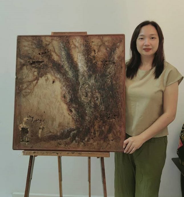 别具一格黄静忆咖啡画展 5至7日中环广场举行