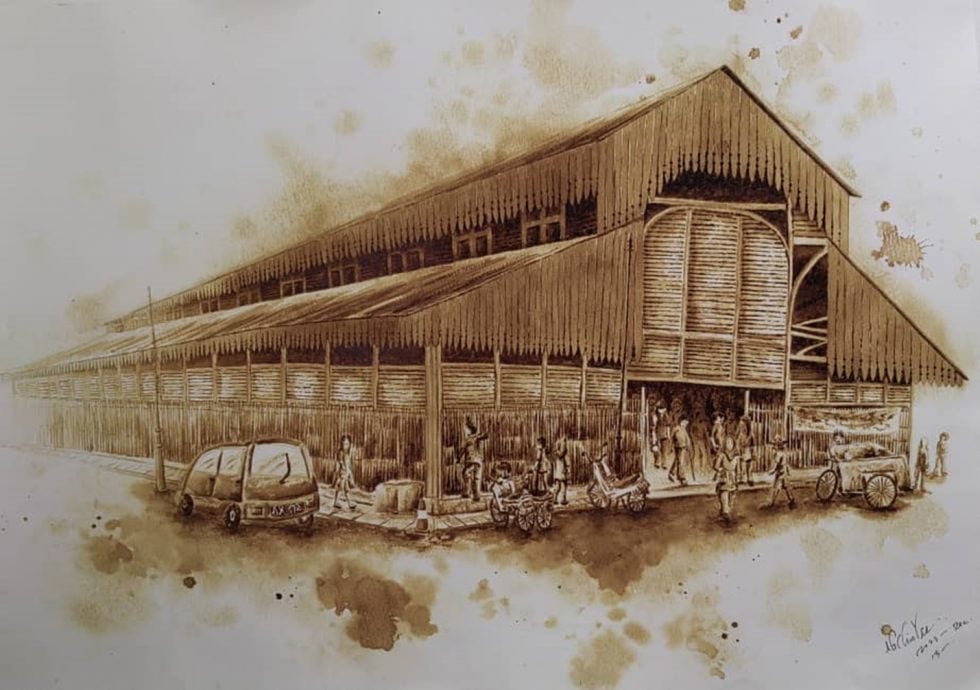 别具一格黄静忆咖啡画展 5至7日中环广场举行