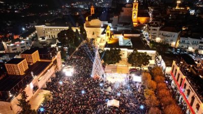 加沙战火阴影下的圣诞微光  伯利恒庆典交织希望与伤痛