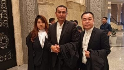 上诉庭三司一致裁定   劳勿猫山王农民 准撤诉