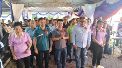 北霹中总名誉会长洪宝德举殡 场面哀荣肃穆