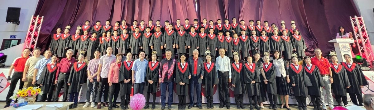 华联一校毕业礼蔡长深盼华基政党互相尊重免不利华裔权益