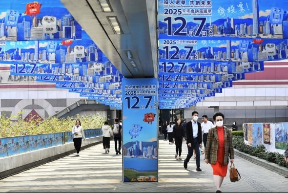 **即时国际**香港立法会选举投票开始