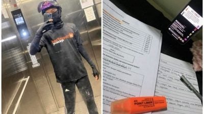 受弟弟激励勇敢追梦 24岁送餐员四度报考SPM