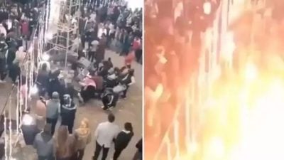 武装人员闯叙利亚婚礼 投掷手榴弹爆炸 33伤