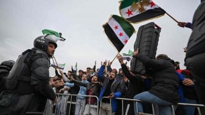 叙利亚推翻阿萨德政权一周年　全国举行纪念活动