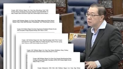 否认沙巴州选后才“马后炮” 林冠英晒国会记录打脸 “至少讲7次了！”