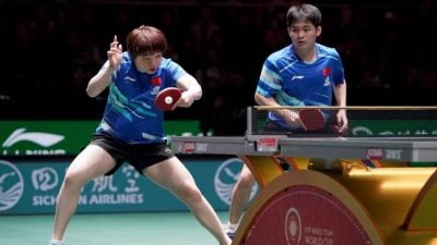 国际乒联混合团体世界杯| 第2阶段再连挫韩 法 德  中国豪夺7战全胜