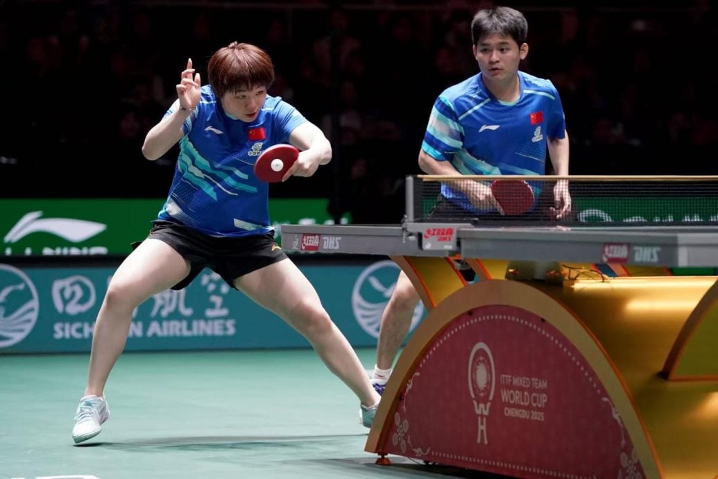 国际乒联混合团体世界杯| 第2阶段再连挫韩（法）德  中国豪夺7战全胜