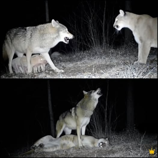 国:求真:野狼护猪崽斗美洲狮被疯传 查核网站:AI捏造的虚构故事