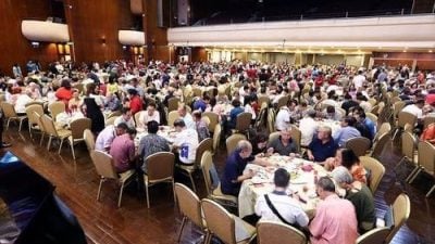 马华第30届中央代表 第3次大会前夕晚宴场面热闹