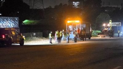 乌冷武吉柏拉斯路 土崩封路 须走替代路