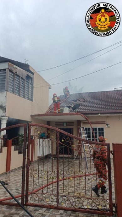 大都会/已签发/双层排屋发生火患 上下两层全烧毁