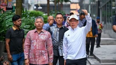 从隆城中城连接柏威年TRX 拟打造行人步道