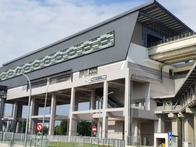 无即将启用迹象   轻快铁沙亚南线 月杪可通车？