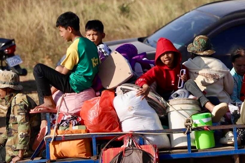  天下事 泰柬交战情势紧张　边境居民撤离、泰641所学校关闭
