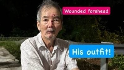 失智老翁失踪3周仍无音讯 家属心急如焚