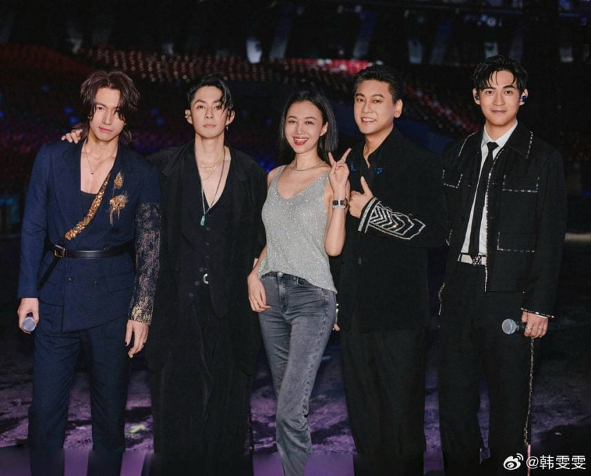 妻不认了直播代叫屈 朱孝天被曝曾为F4合体努力瘦身