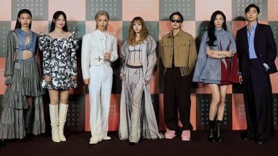 孔刘全智贤大合照沦陪衬 Lisa站C爆咖位争议