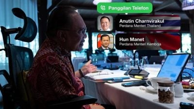 泰柬边境冲突 | 安华致电斡旋 促泰柬今晚10时停火