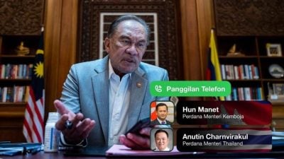 安华与柬泰领袖通话 商边境紧张局势
