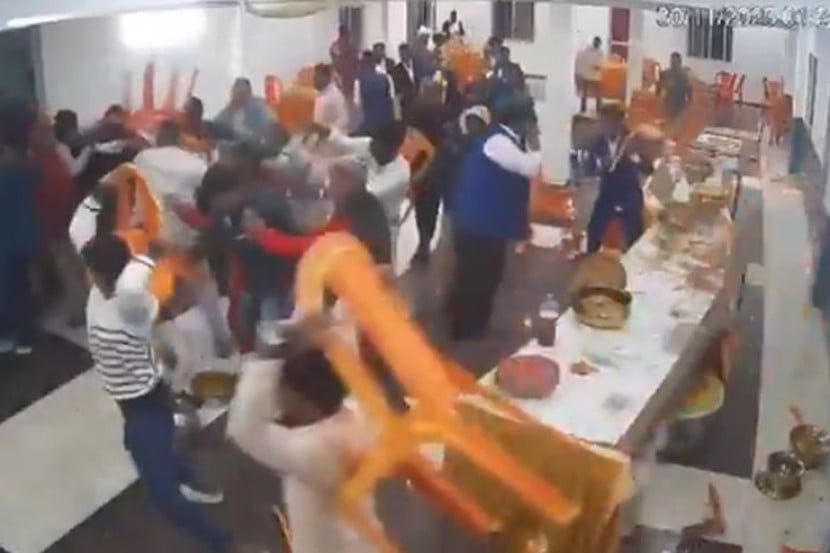 宾客互掷椅盘闹“甜点风波” 婚宴告吹新娘拒嫁提告!