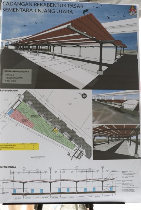 封面主文-大都会/3000万令吉巴刹重建计划遇阻滞 部分小贩不领情 或会启动小贩们秘密投票决定重建计划命运/11图(选下)