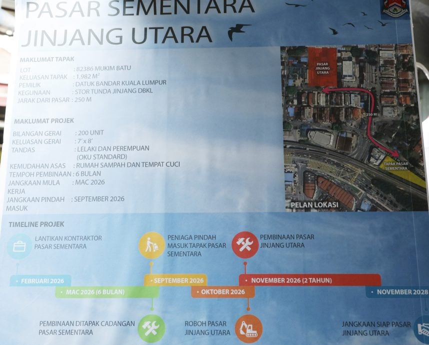 封面主文-大都会/3000万令吉巴刹重建计划遇阻滞 部分小贩不领情 或会启动小贩们秘密投票决定重建计划命运/11图(选下)