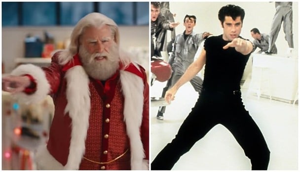 尊特拉华达拍圣诞广告　重现《油脂》经典场面