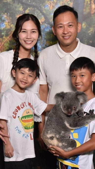 岑洁仪大马富商老公遇严重车祸 特斯拉前轮险被撞飞