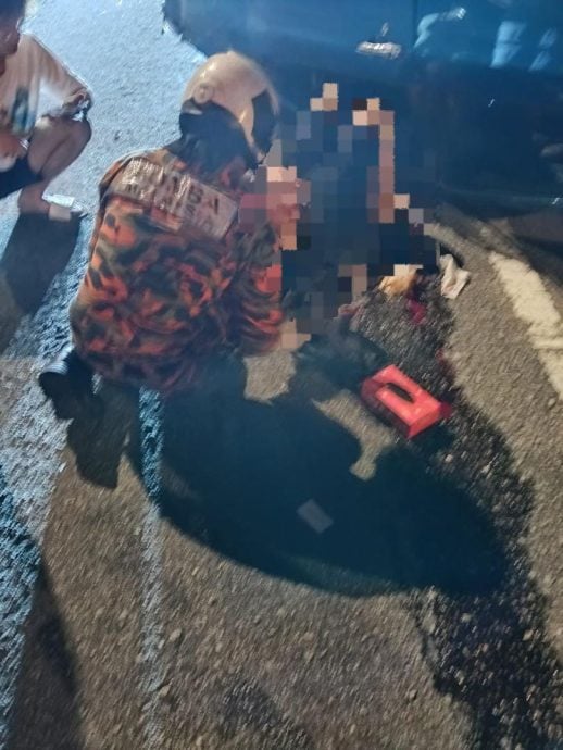 已签发 柔：地不佬汽车天桥凌晨发生车祸 1死1伤